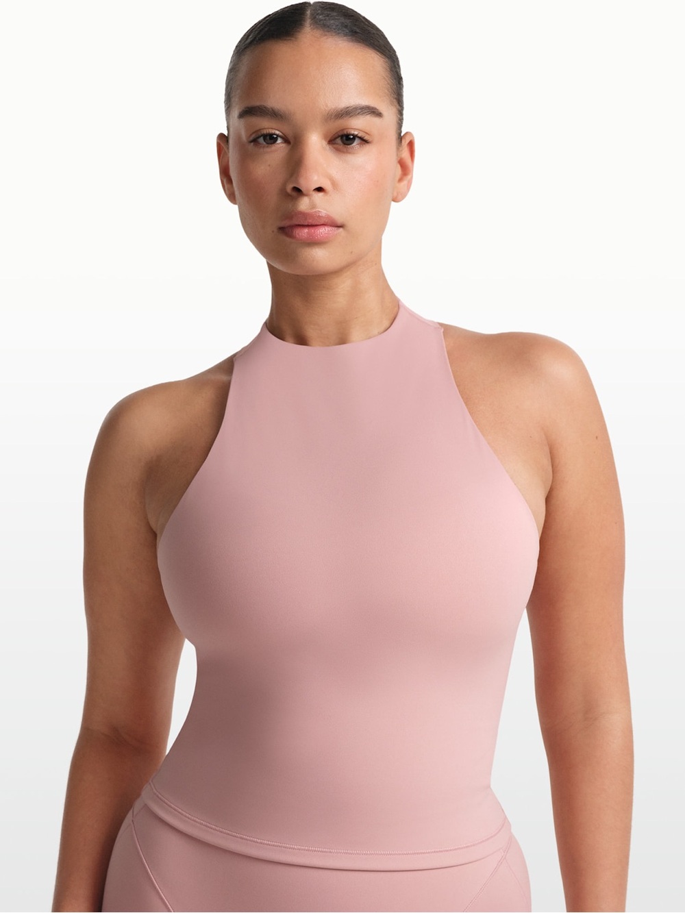 NikeSKIMS Matte
Women's Mock-Neck Racerback Tank Top